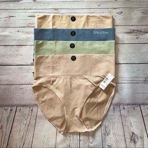 NWT La Vie En Rose High Waist Seamless Bikini Panties XL